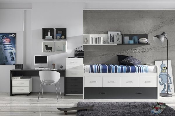 Controlar Excremento prioridad Tendencias de decoración en dormitorios juveniles para esta primavera -  Muebles Orts Blog