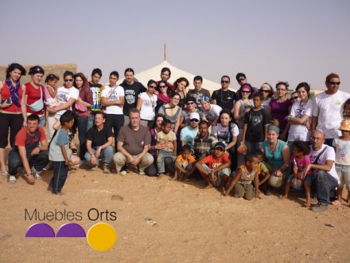 Muebles Orts en el "Proyecto Sáhara Libre"