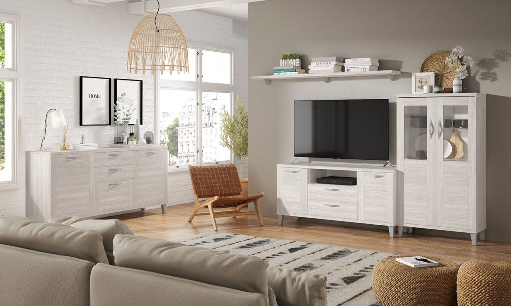 Decoración nórdica para salones