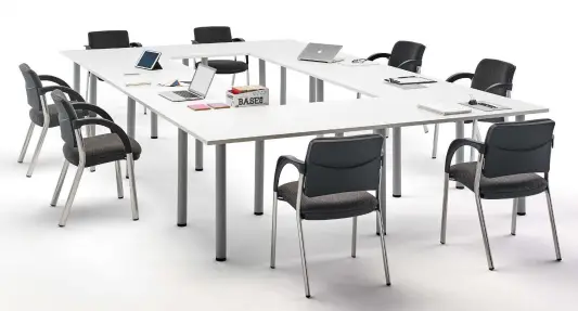 mesas de coworking multiespacio